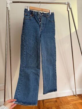 Levi’s Ribcage Straight Jeans | High Rise Straight Leg Denim | Size 26